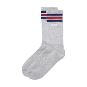 Stripe Socks, Ash 